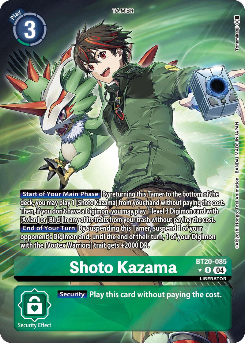 Shoto Kazama [BT20-085] (Alternate Art) [Release Special Booster Ver.2.5] - Destination Retro
