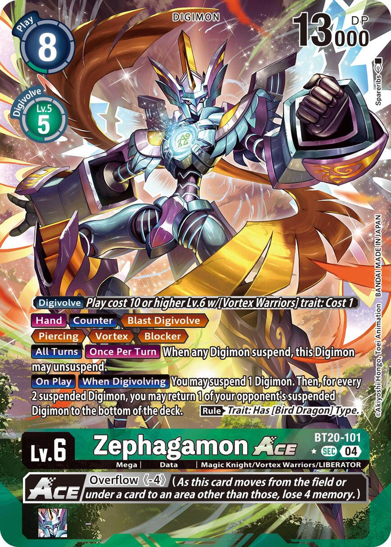 Zephagamon ACE [BT20-101] (Alternate Art) [Release Special Booster Ver.2.5] - Destination Retro