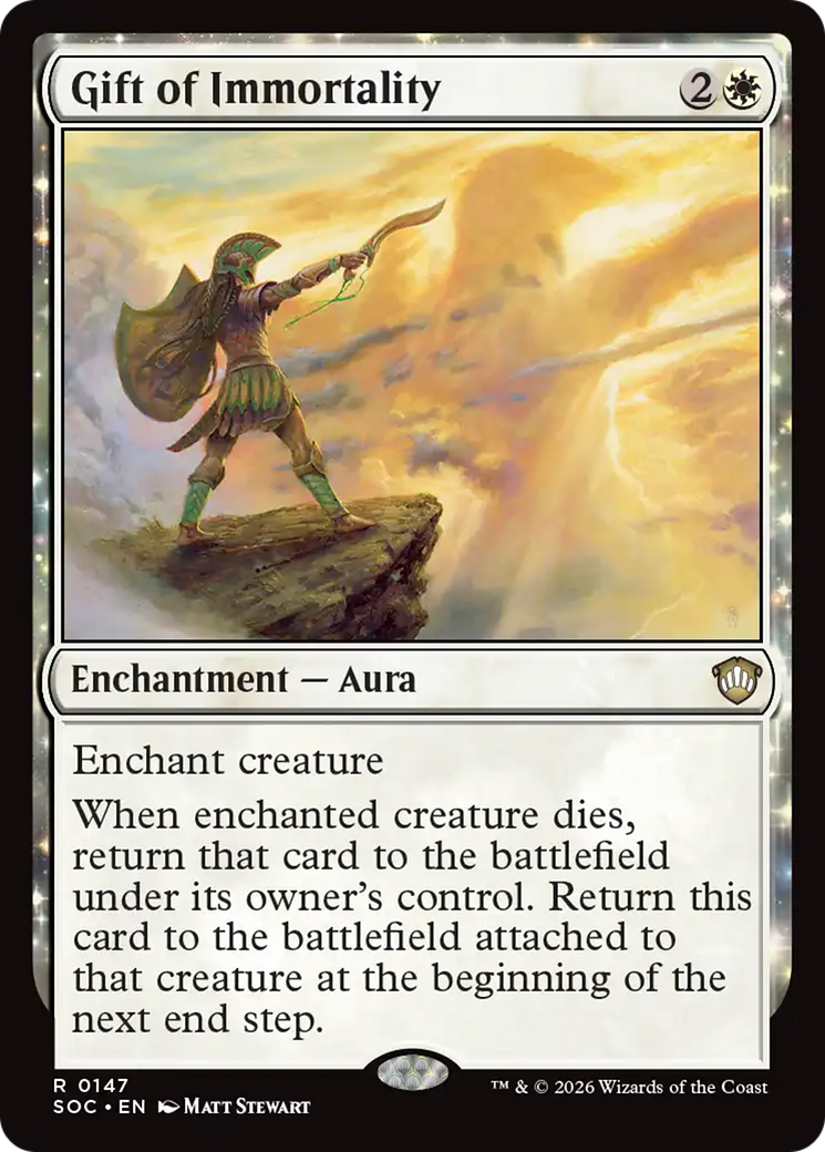Gift of Immortality [Secrets of Strixhaven Commander] - Destination Retro