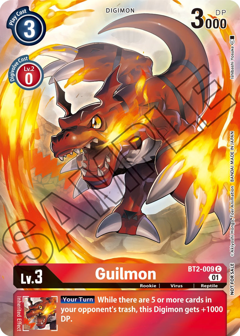 Guilmon [BT2-009] (Tamer's Card Set 1) [Release Special Booster Promos] - Destination Retro