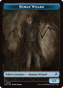 Human Wizard // Emblem - Jace, Unraveler of Secrets Double-Sided Token [Innistrad Remastered Tokens] - Destination Retro