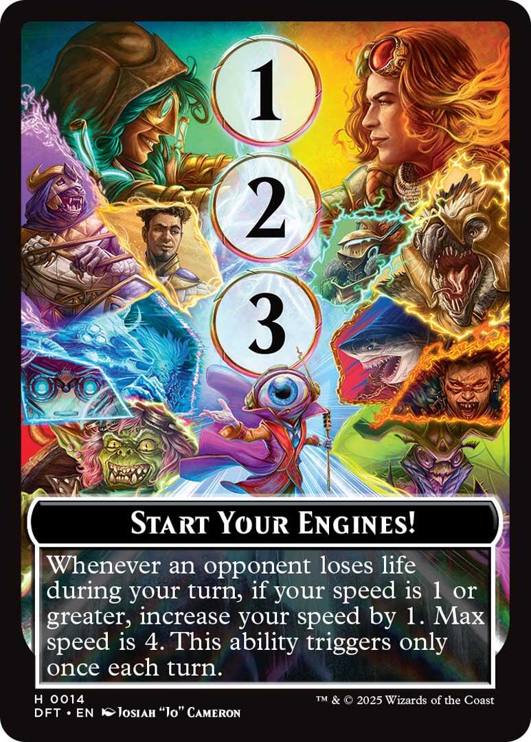 Start Your Engines! // Max Speed [Aetherdrift Tokens] - Destination Retro