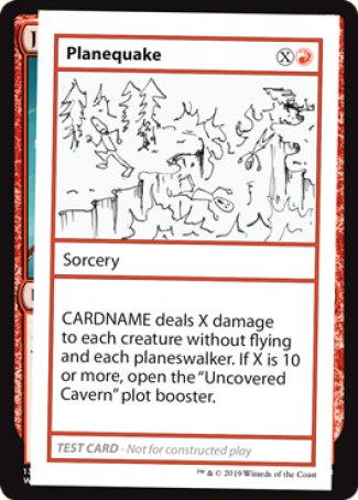 Planequake (2021 Edition) [Mystery Booster Playtest Cards] - Destination Retro