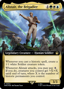Alistair, the Brigadier (Extended Art) (Surge Foil) [Doctor Who] - Destination Retro