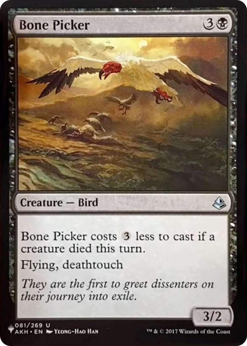 Bone Picker [The List] - Destination Retro