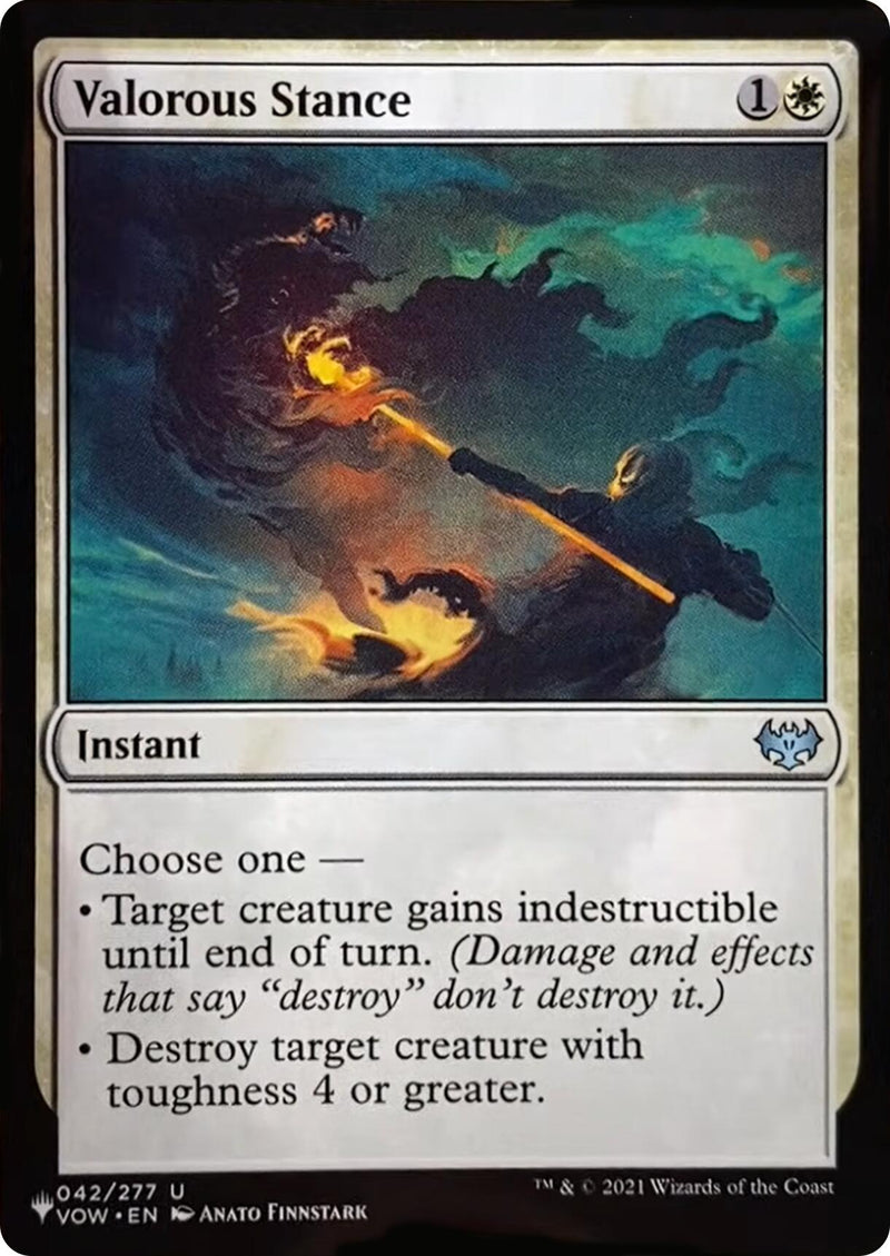 Valorous Stance (VOW) [The List] - Destination Retro