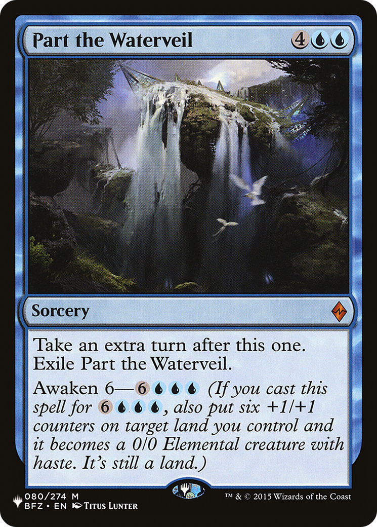 Part the Waterveil [The List] - Destination Retro