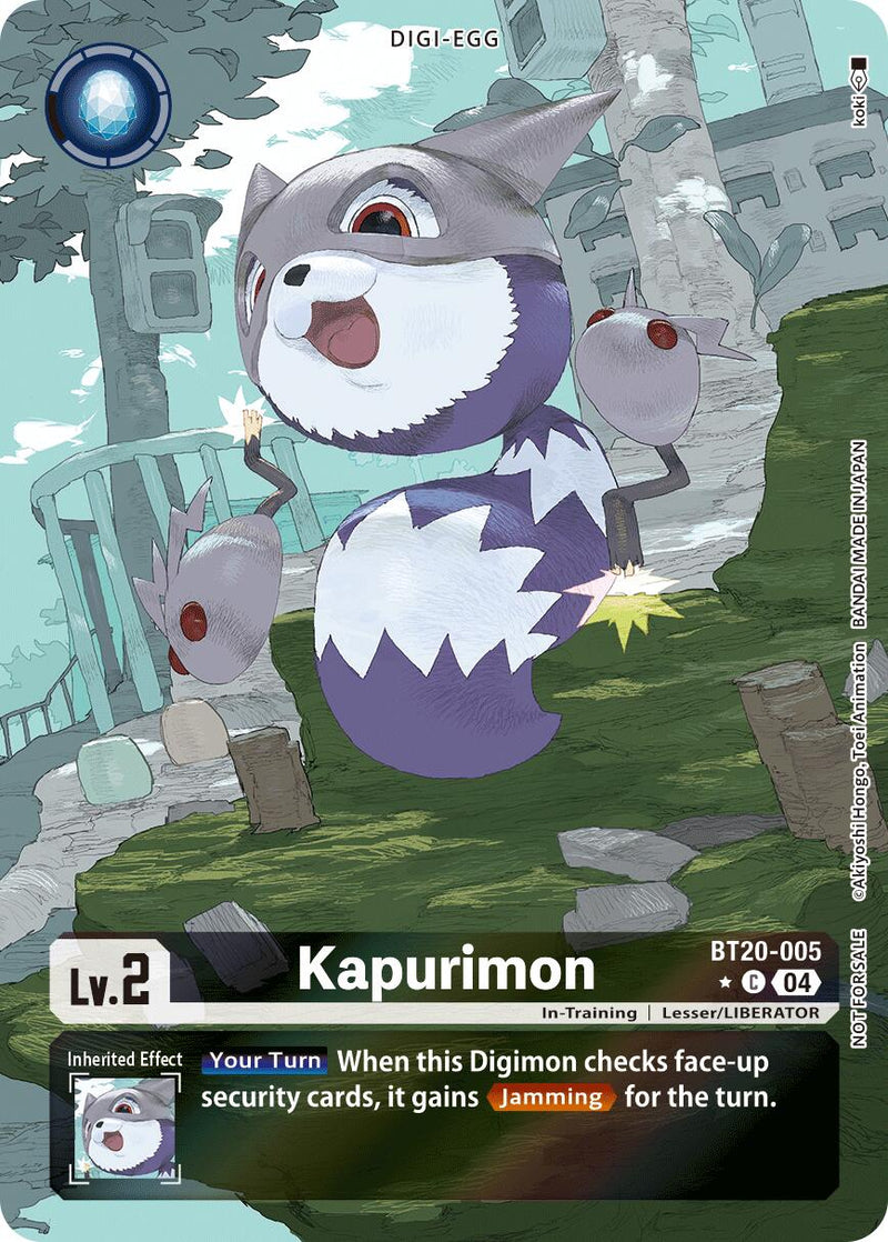 Kapurimon [BT20-005] (Box Promotion Pack) [Release Special Booster Ver.2.5 Promos] - Destination Retro