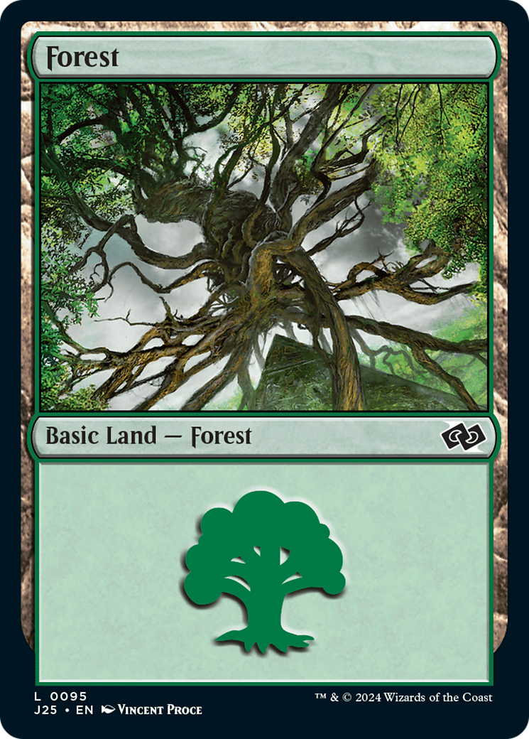 Forest (95) [Foundations Jumpstart] - Destination Retro