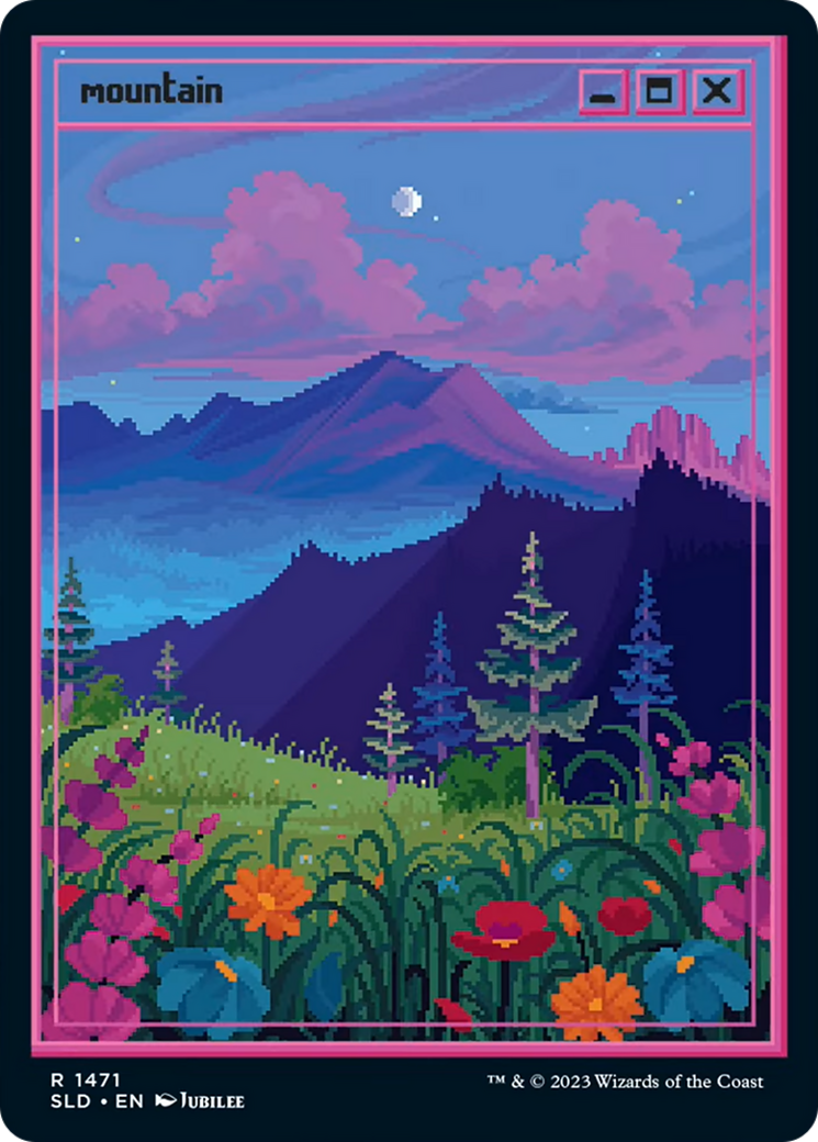 Mountain (1471) [Secret Lair Drop Series] - Destination Retro