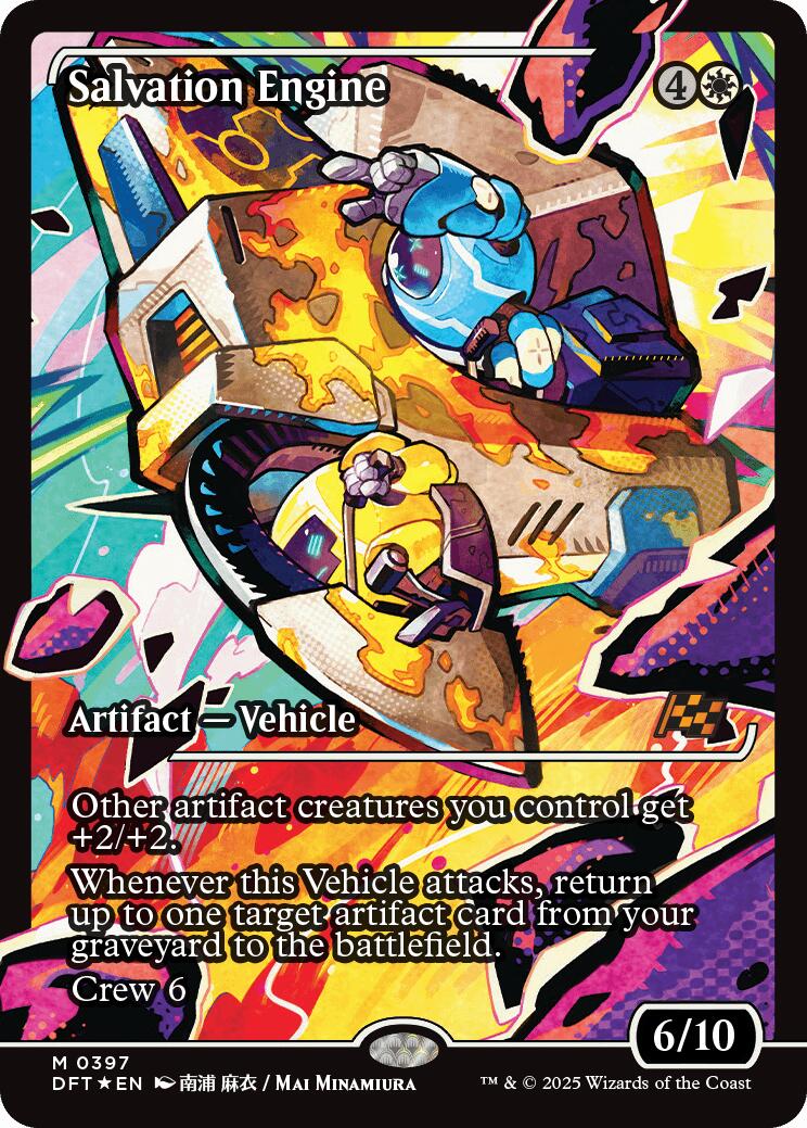Salvation Engine (Showcase) (Japanese) [Aetherdrift] - Destination Retro
