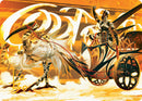 Skyseer's Chariot Art Card (Gold-Stamped Signature) [Aetherdrift Art Series] - Destination Retro