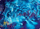 The Speed Demon Art Card (Gold-Stamped Signature) [Aetherdrift Art Series] - Destination Retro