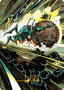 Debris Beetle Art Card (Gold-Stamped Signature) [Aetherdrift Art Series] - Destination Retro