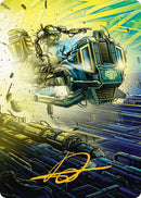 Guidelight Pathmaker Art Card (Gold-Stamped Signature) [Aetherdrift Art Series] - Destination Retro