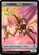 Servo // Thopter (0009) Double-Sided Token [Aetherdrift Tokens] - Destination Retro