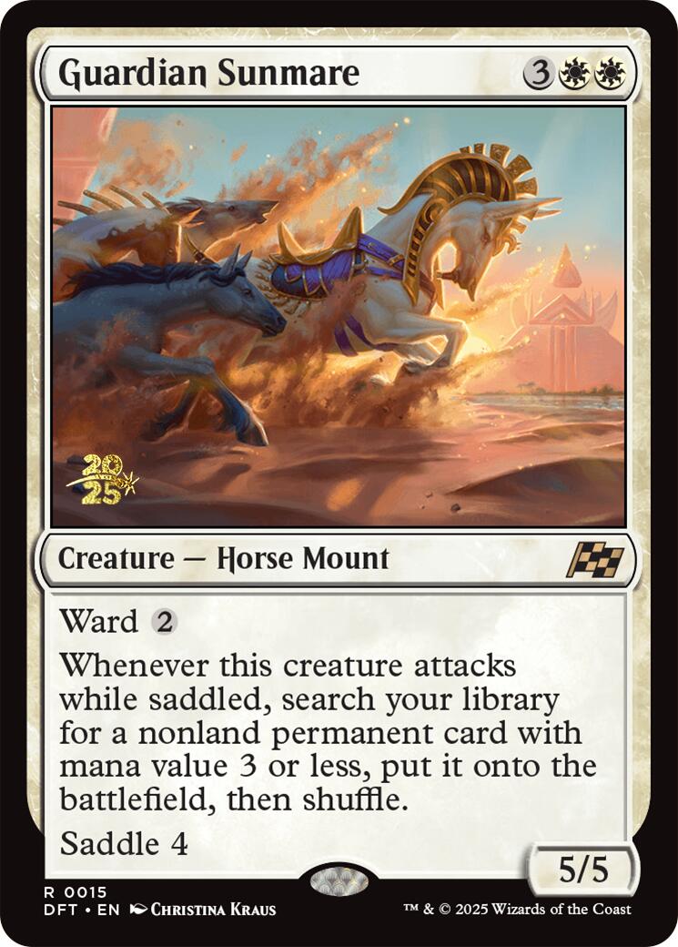 Guardian Sunmare [Aetherdrift Prerelease Promos] - Destination Retro