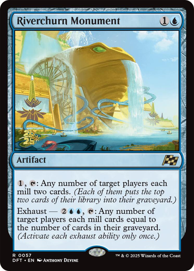 Riverchurn Monument [Aetherdrift Prerelease Promos] - Destination Retro