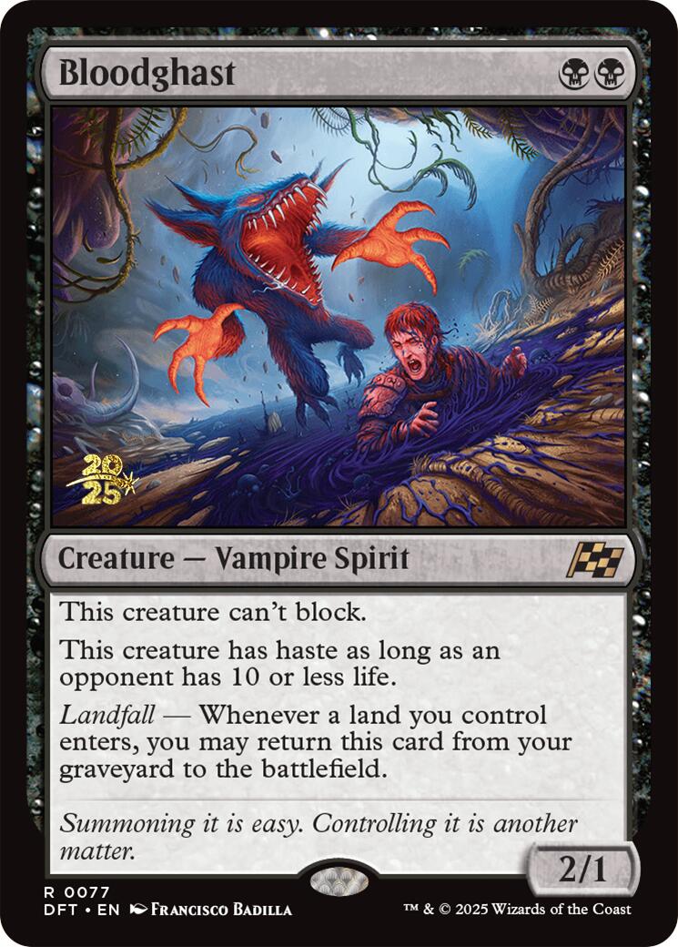 Bloodghast [Aetherdrift Prerelease Promos] - Destination Retro
