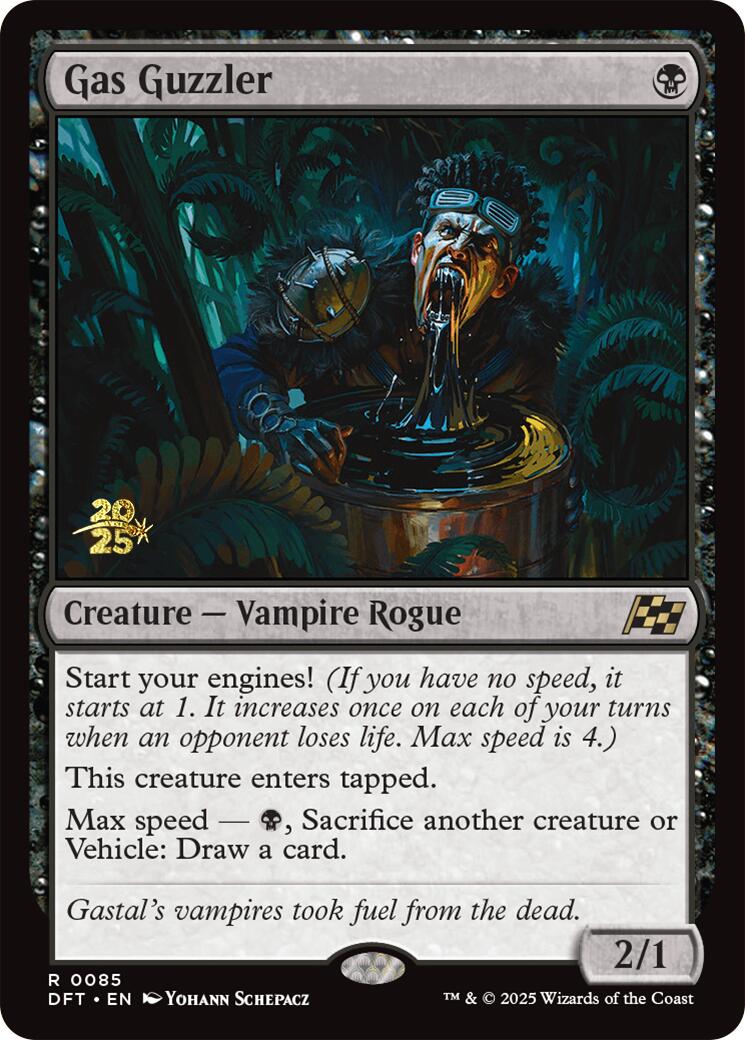 Gas Guzzler [Aetherdrift Prerelease Promos] - Destination Retro