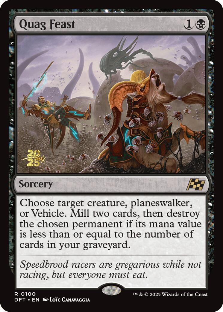 Quag Feast [Aetherdrift Prerelease Promos] - Destination Retro