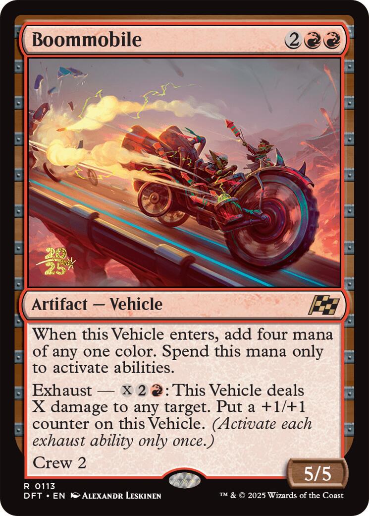 Boommobile [Aetherdrift Prerelease Promos] - Destination Retro
