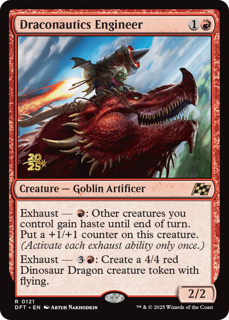 Draconautics Engineer [Aetherdrift Prerelease Promos] - Destination Retro
