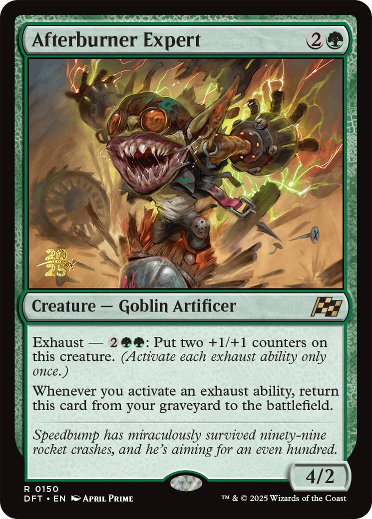 Afterburner Expert [Aetherdrift Prerelease Promos] - Destination Retro