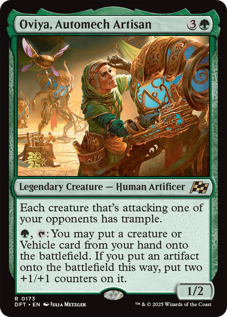 Oviya, Automech Artisan [Aetherdrift Prerelease Promos] - Destination Retro