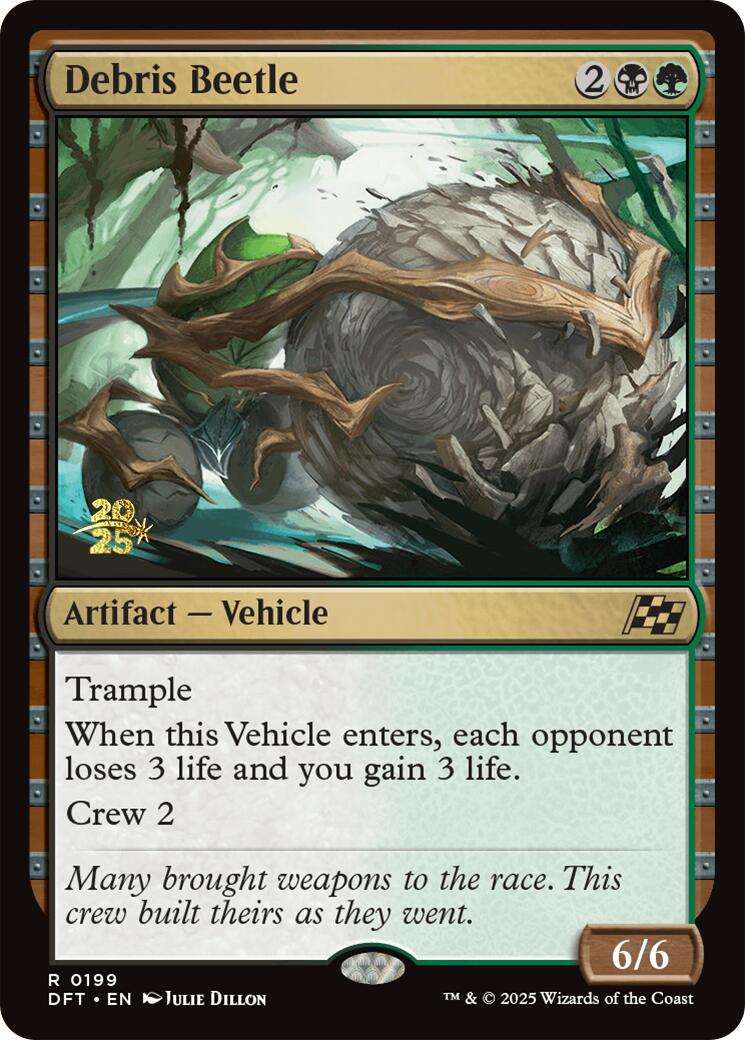 Debris Beetle [Aetherdrift Prerelease Promos] - Destination Retro