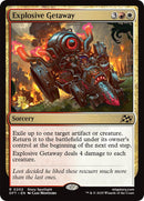 Explosive Getaway [Aetherdrift Prerelease Promos] - Destination Retro