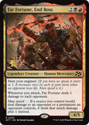 Far fortune, End Boss [Aetherdrift Prerelease Promos] - Destination Retro