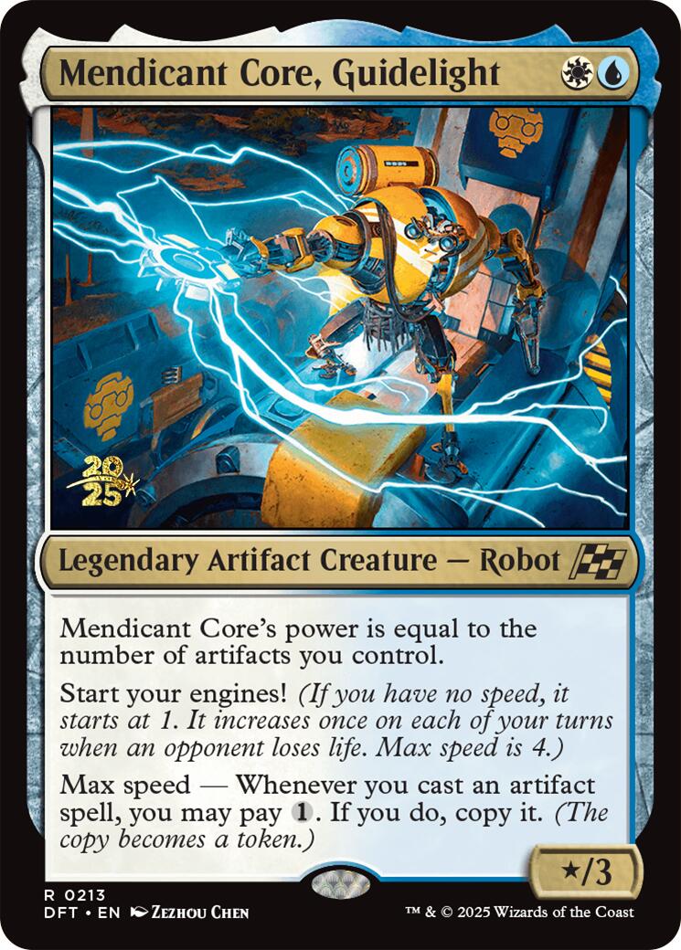 Mendicant Core, Guidelight [Aetherdrift Prerelease Promos] - Destination Retro