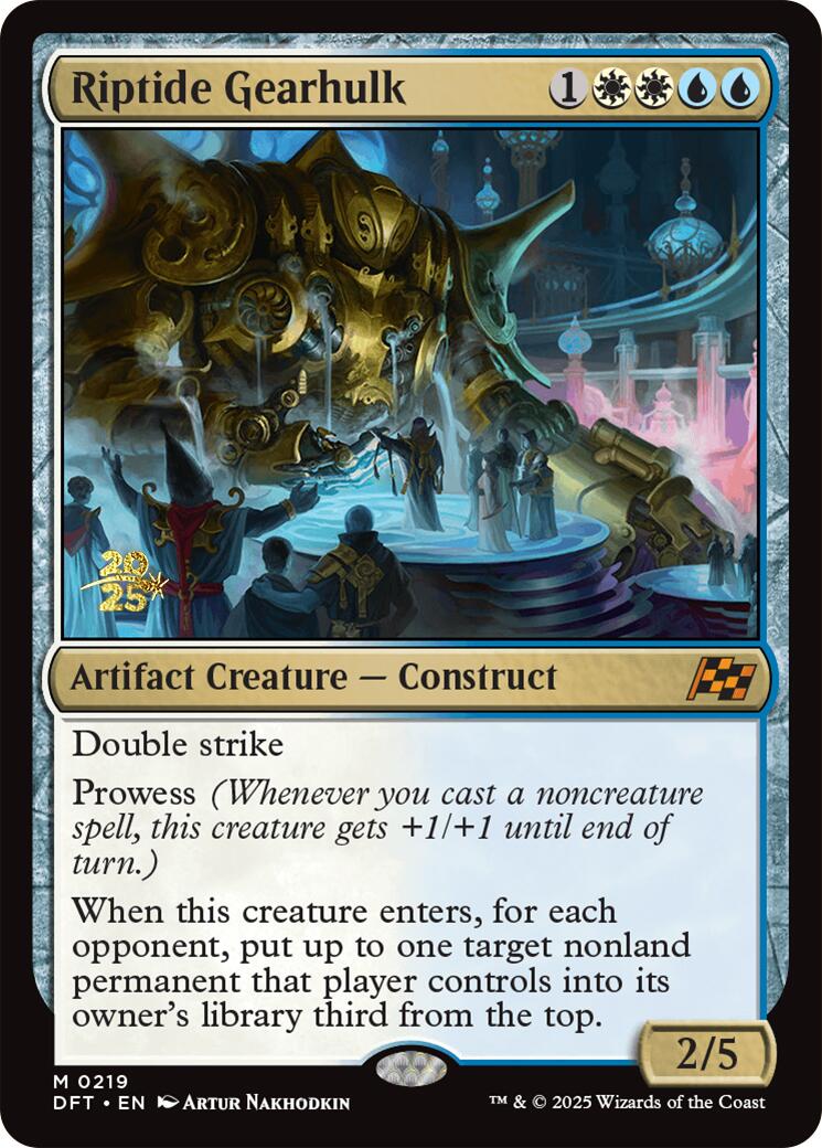 Riptide Gearhulk [Aetherdrift Prerelease Promos] - Destination Retro