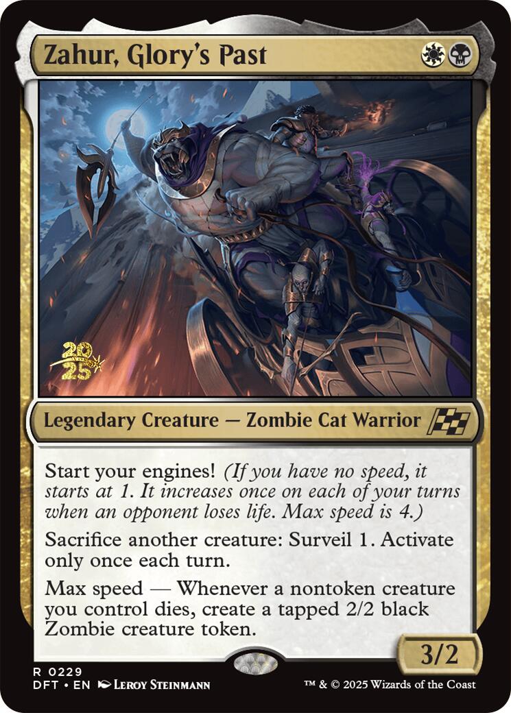 Zahur, Glory's Past [Aetherdrift Prerelease Promos] - Destination Retro