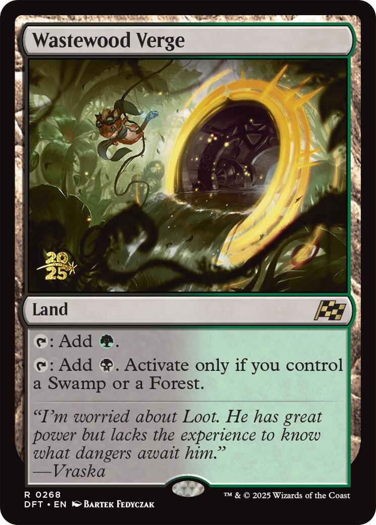 Wastewood Verge [Aetherdrift Prerelease Promos] - Destination Retro