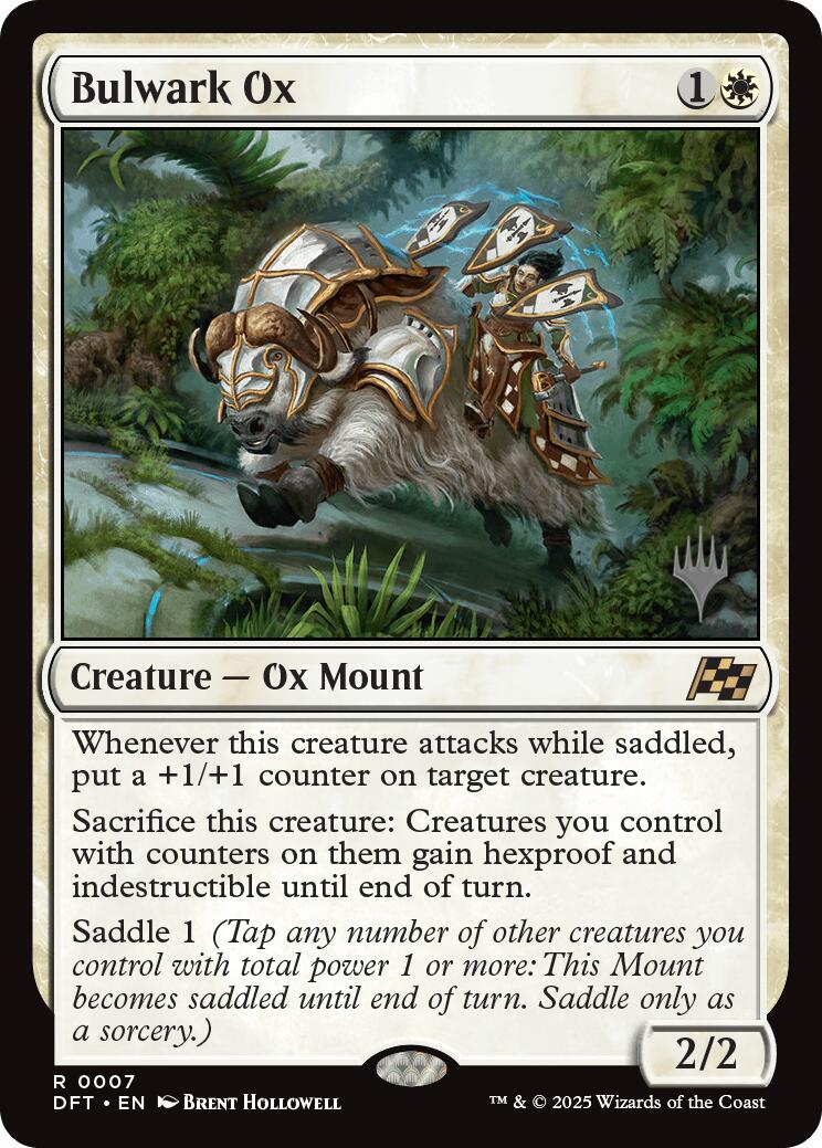 Bulwark Ox (Promo Pack) [Aetherdrift Promos] - Destination Retro