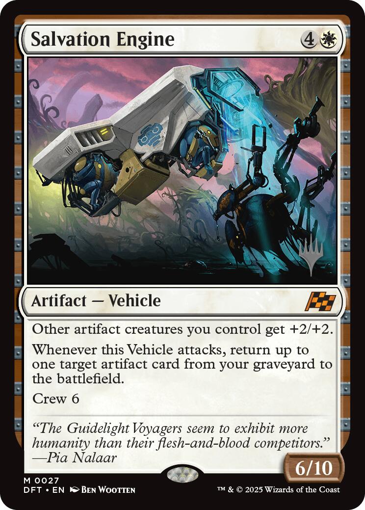 Salvation Engine (Promo Pack) [Aetherdrift Promos] - Destination Retro