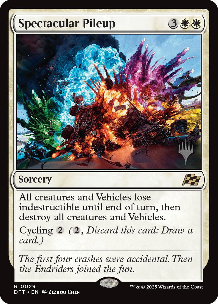 Spectacular Pileup (Promo Pack) [Aetherdrift Promos] - Destination Retro