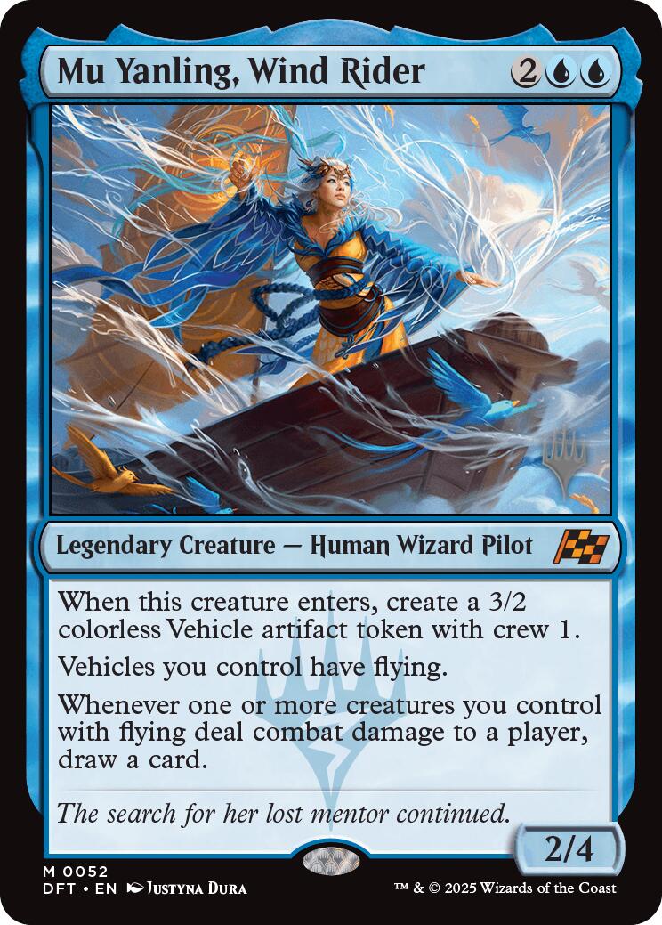 Mu Yanling, Wind Rider (Promo Pack) [Aetherdrift Promos] - Destination Retro