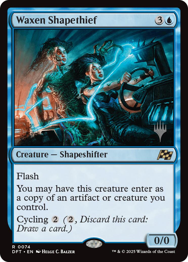 Waxen Shapethief (Promo Pack) [Aetherdrift Promos] - Destination Retro