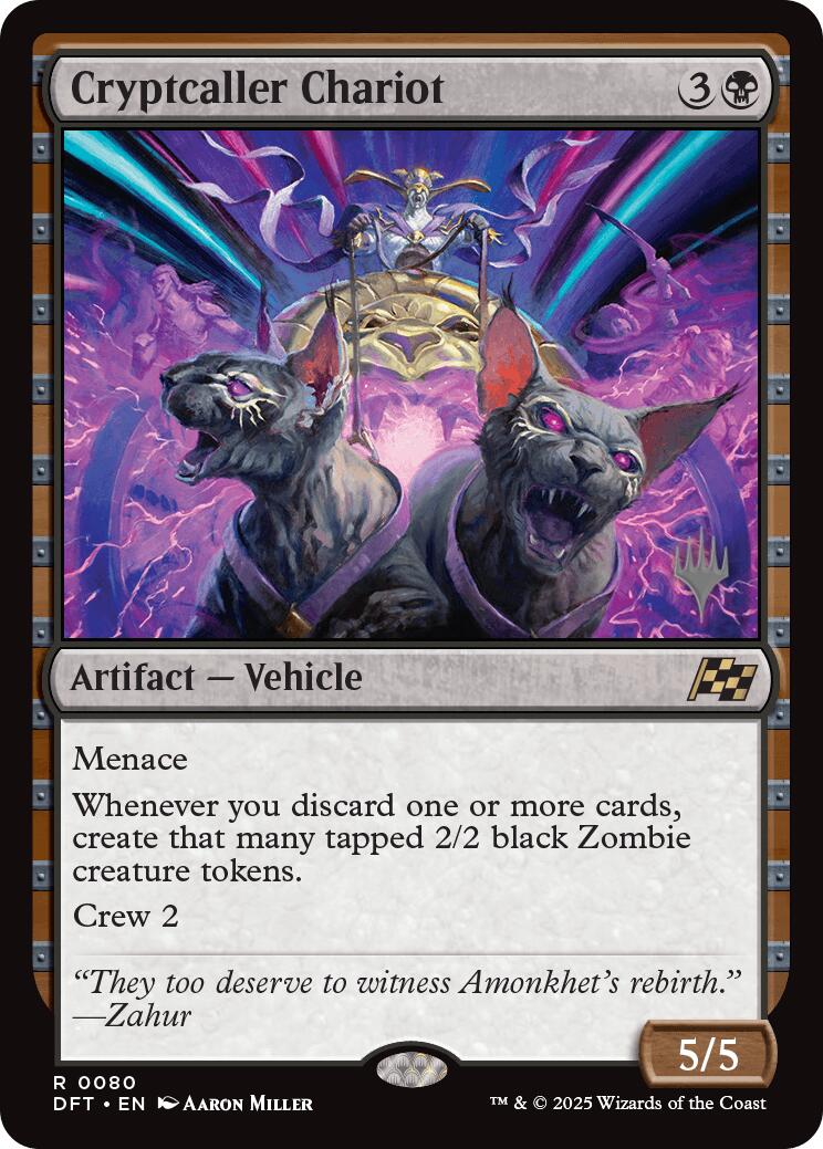 Cryptcaller Chariot (Promo Pack) [Aetherdrift Promos] - Destination Retro