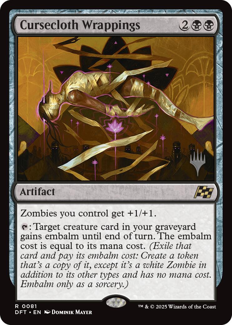 Cursecloth Wrappings (Promo Pack) [Aetherdrift Promos] - Destination Retro