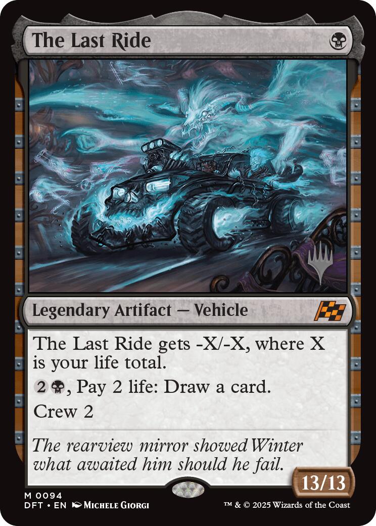 The Last Ride (Promo Pack) [Aetherdrift Promos] - Destination Retro