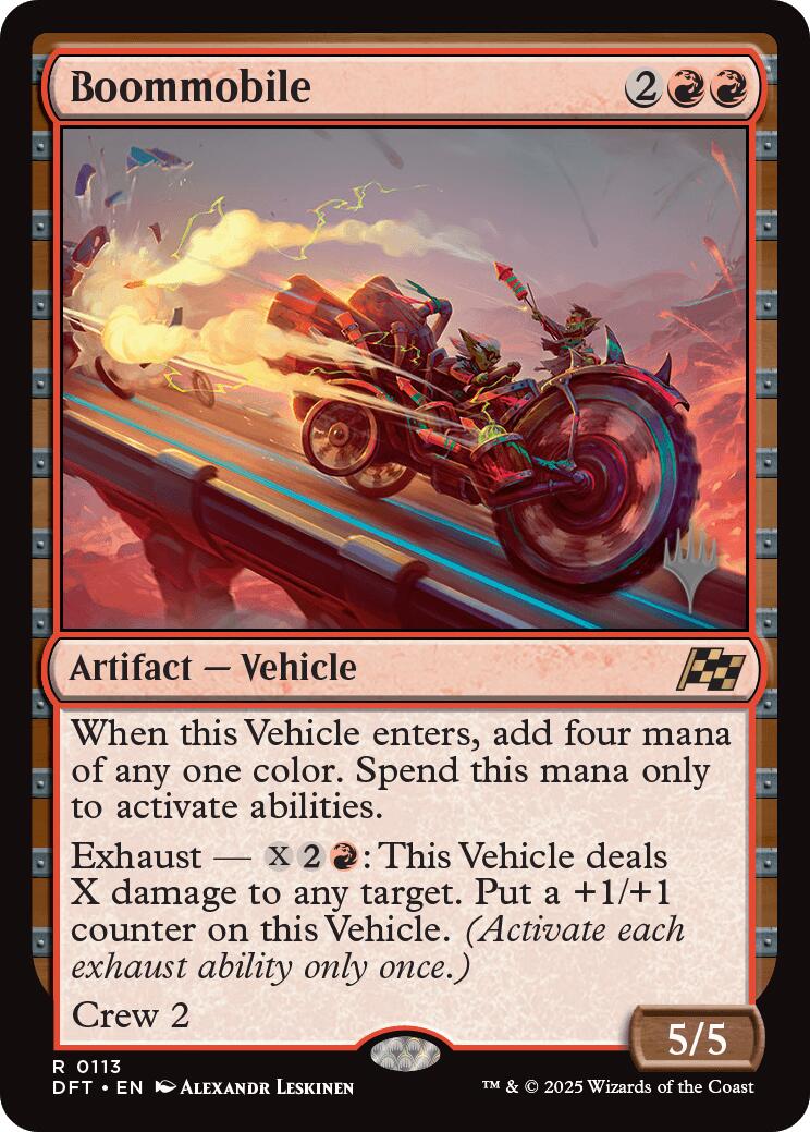 Boommobile (Promo Pack) [Aetherdrift Promos] - Destination Retro