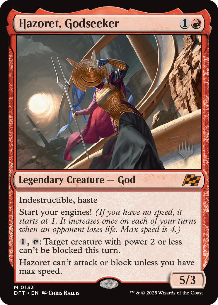 Hazoret, Godseeker (Promo Pack) [Aetherdrift Promos] - Destination Retro