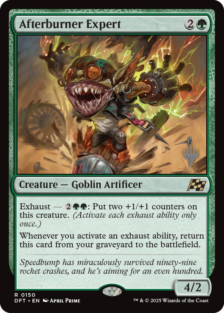 Afterburner Expert (Promo Pack) [Aetherdrift Promos] - Destination Retro