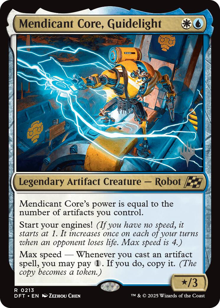 Mendicant Core, Guidelight (Promo Pack) [Aetherdrift Promos] - Destination Retro