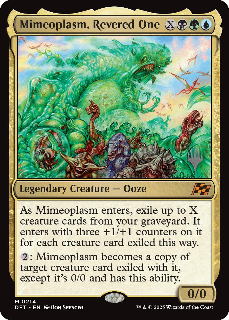 Mimeoplasm, Revered One (Promo Pack) [Aetherdrift Promos] - Destination Retro