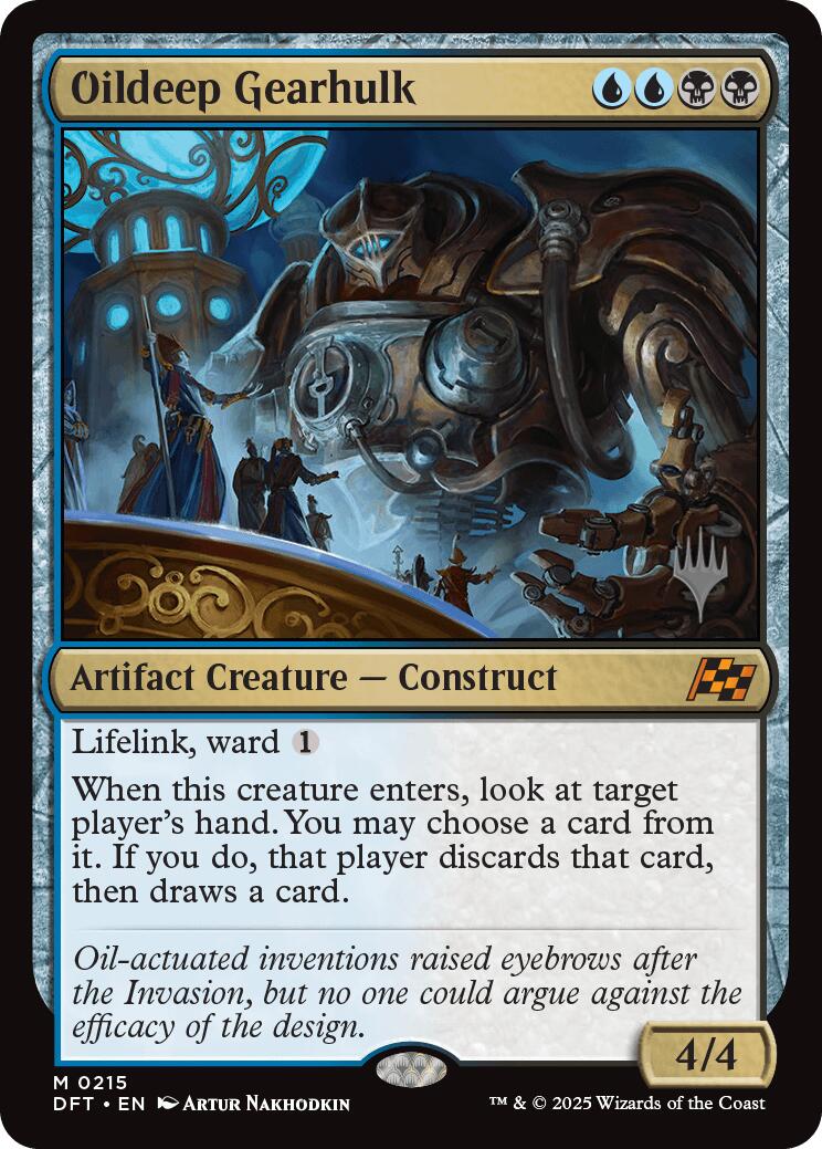 Oildeep Gearhulk (Promo Pack) [Aetherdrift Promos] - Destination Retro